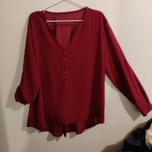 Burgundy Large Size 100% Polyester